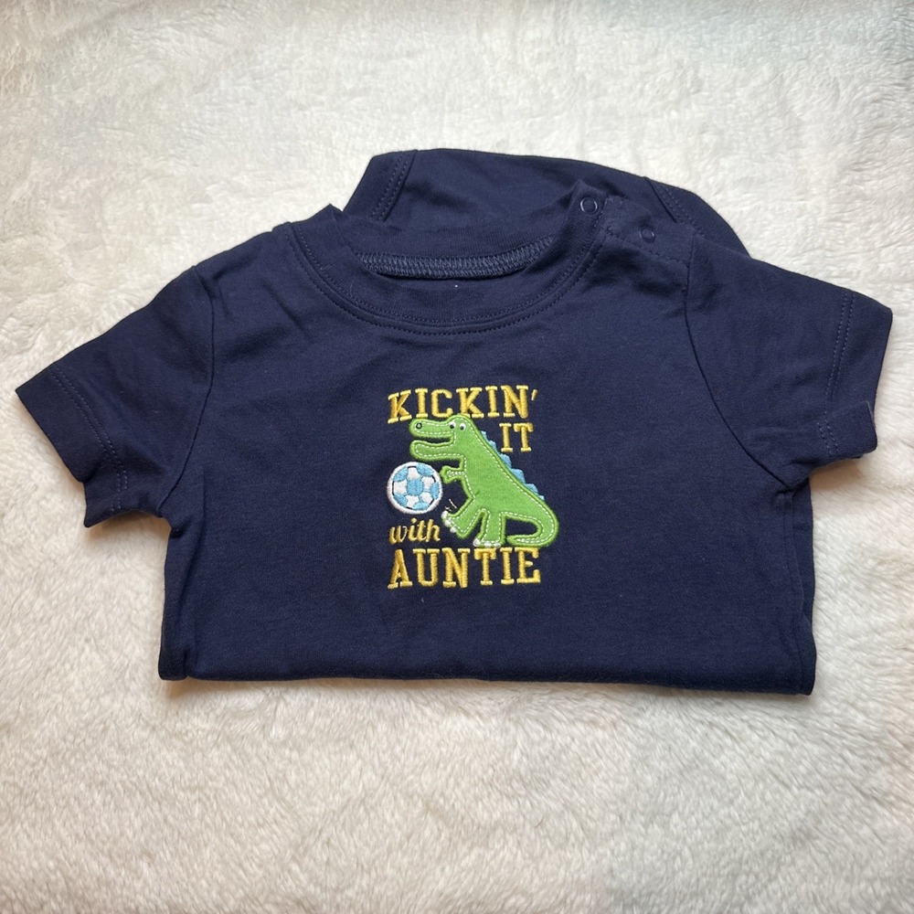 Carter's 1-Piece 18 Month Kickin‎ It With Auntie  Baby Clothing